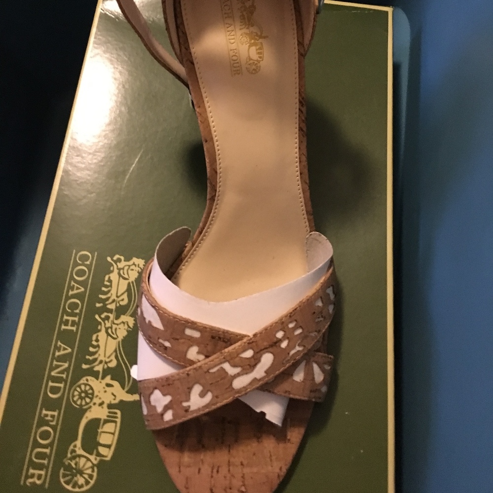 Cork Coach and Four Sandals